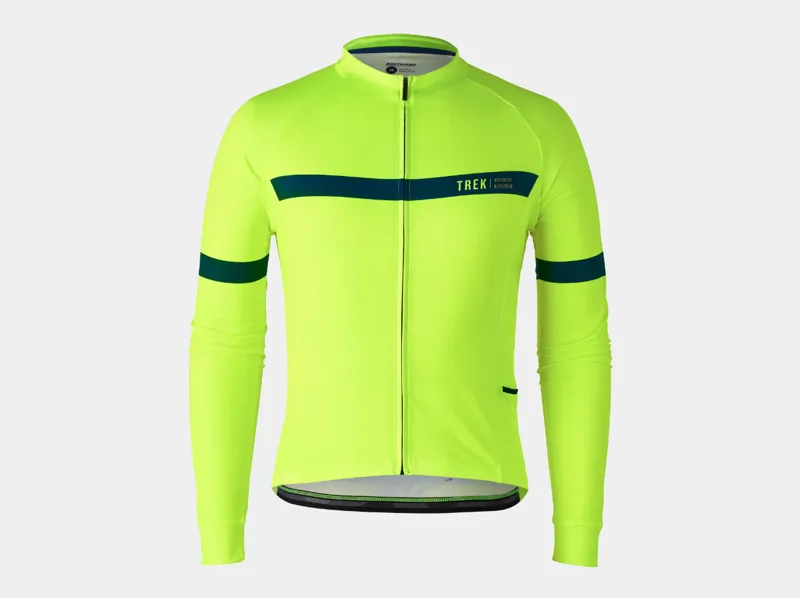 Bontrager Circuit Long Sleeve Jersey in Yellow Small
